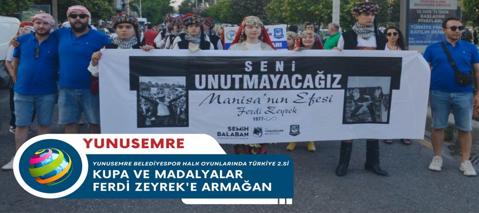 KUPA VE MADALYALAR FERDİ ZEYREK'E ARMAĞAN