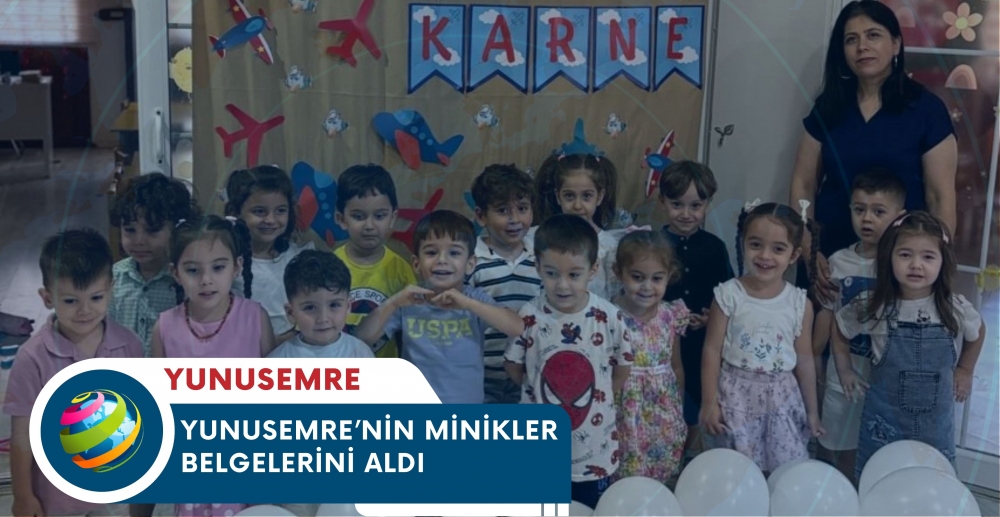YUNUSEMRE’NİN MİNİKLER BELGELERİNİ ALDI