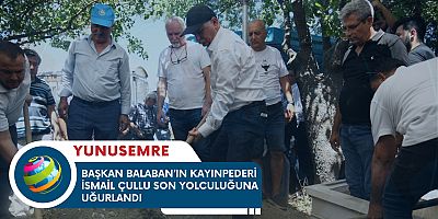 BAŞKAN BALABAN’IN KAYINPEDERİ İSMAİL ÇULLU SON YOLCULUĞUNA UĞURLANDI