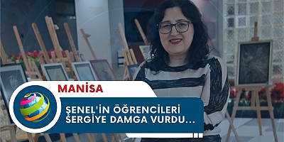 ŞENEL'İN ÖĞRENCİLERİ SERGİYE DAMGA VURDU