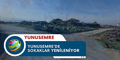 YUNUSEMRE’DE SOKAKLAR YENİLENİYOR