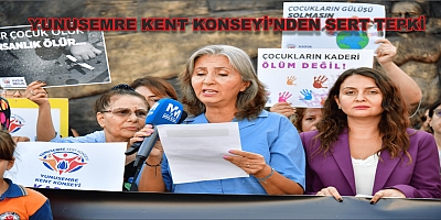 YUNUSEMRE KENT KONSEYİ'DEN SERT TEPKİ